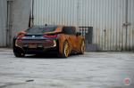 BMW i8 Austin Mahone Rusted by MetroWrapz on Vossen Wheels (VPS-305T) 2016 года